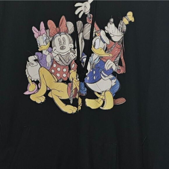 NWT Oversized Disney Mickey and Friends Hoodie - Picture 4 of 4
